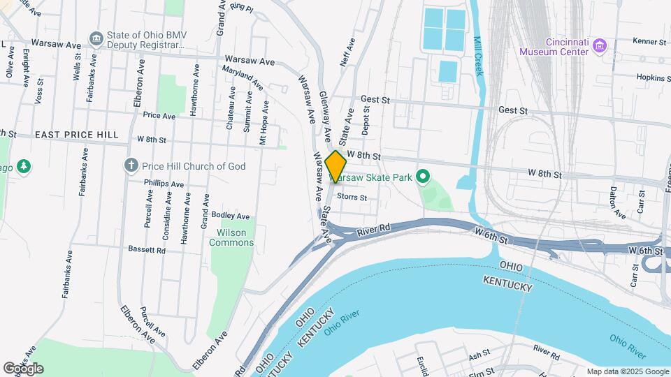 708 State Ave Map and Location Details