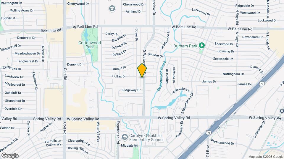 702 S Waterview Dr Map and Location Details