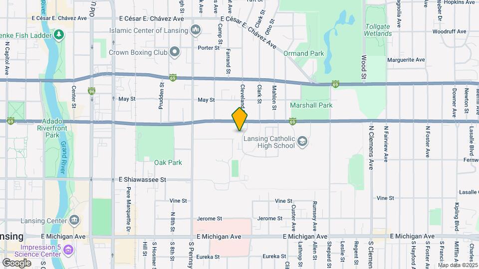 635 Worthington Dr Map and Location Details