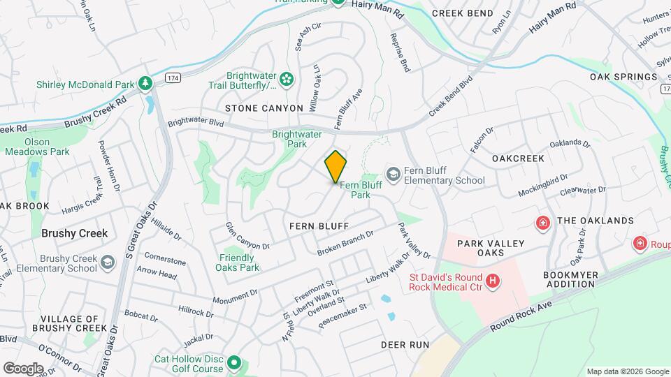 17844 Park Valley Dr Map and Location Details