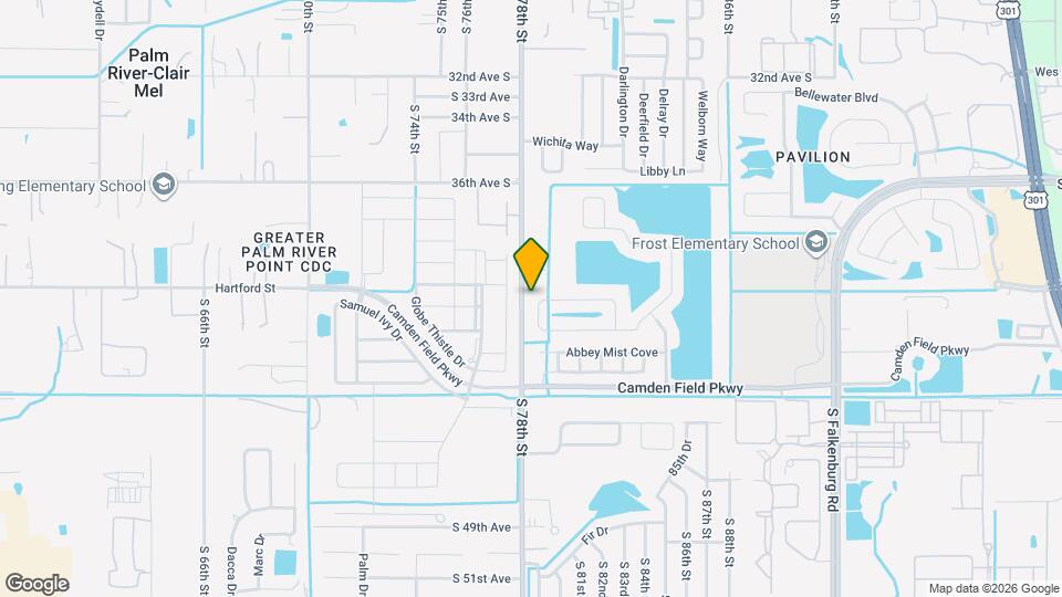 8103 Canterbury Lake Blvd Map and Location Details