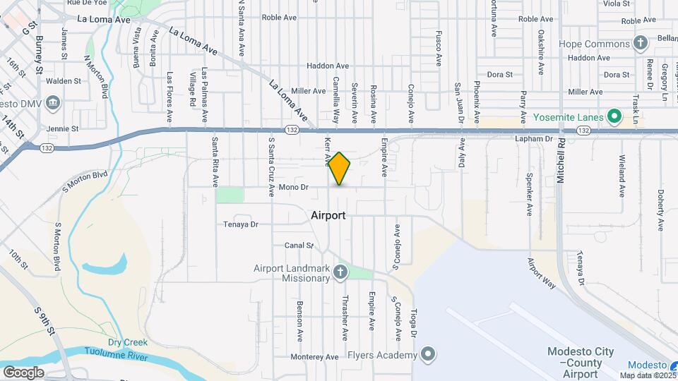 1508 Mono Dr Map and Location Details