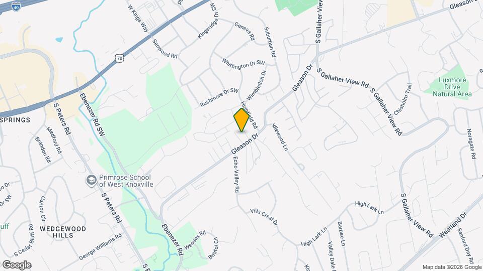 8721 Gleason Dr Map and Location Details