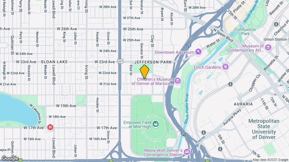 2114 Decatur St Map and Location Details