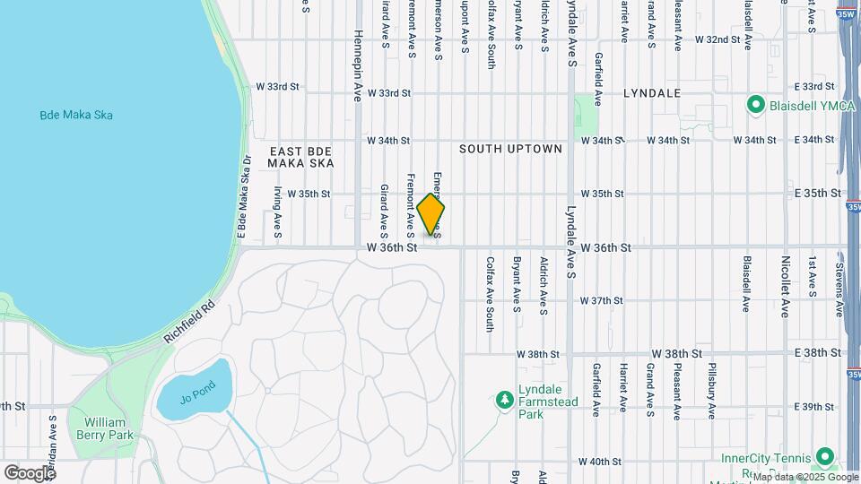 3554 Emerson Ave S Map and Location Details