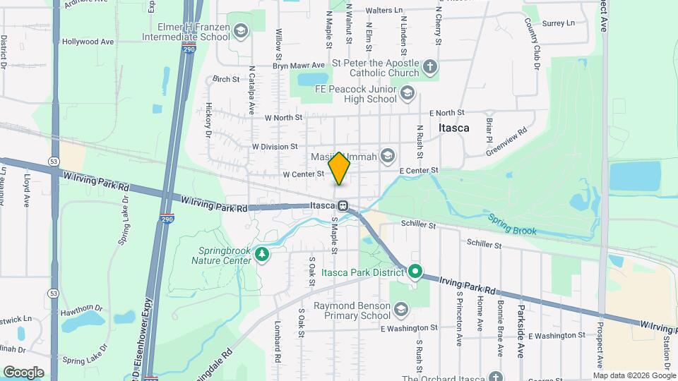 Itasca Station Map and Location Details