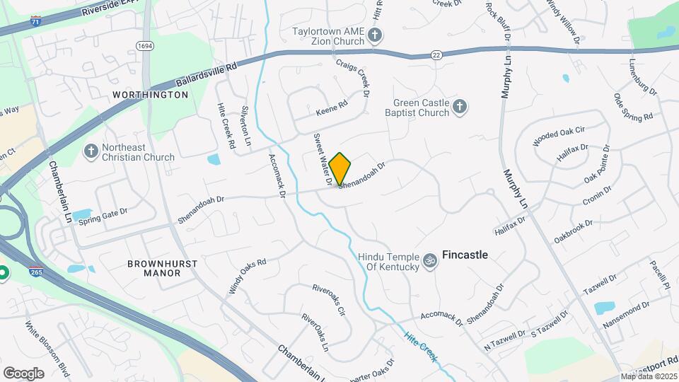 4662 Shenandoah Dr Map and Location Details