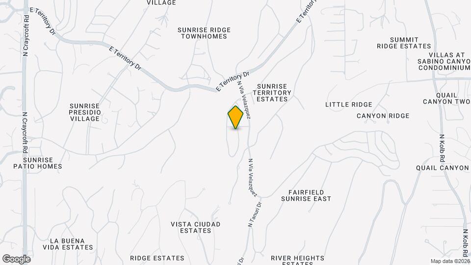 4581 Cam Campero Map and Location Details