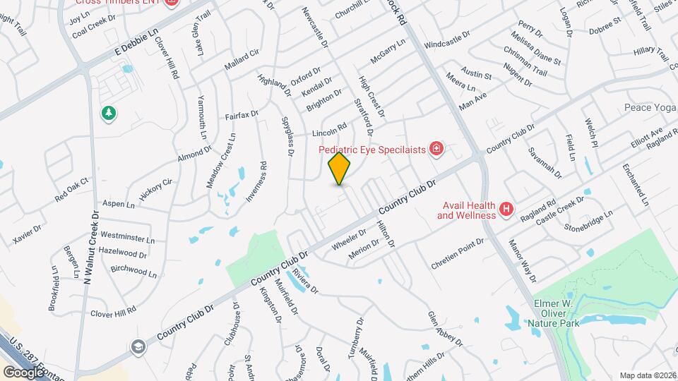 1123 Concord Dr Map and Location Details