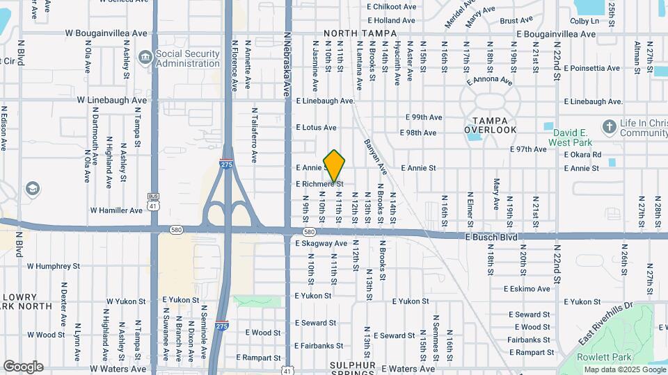 9410 N 11th St-Unit -Unit B Map and Location Details