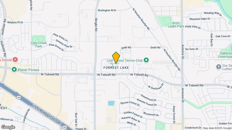 5801 Lumberdale Rd Map and Location Details