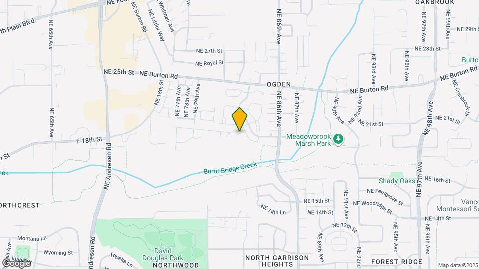 8227 NE 20th St Map and Location Details