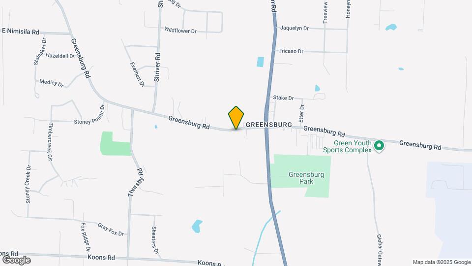 2168 Greensburg Rd Mapa y Detalles de la Ubicación