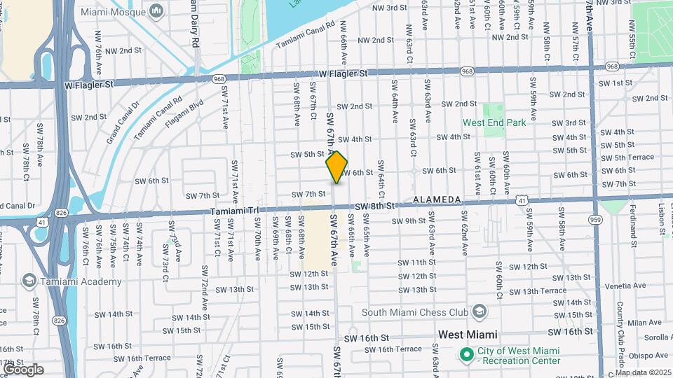 651 SW 67th Ave Map and Location Details