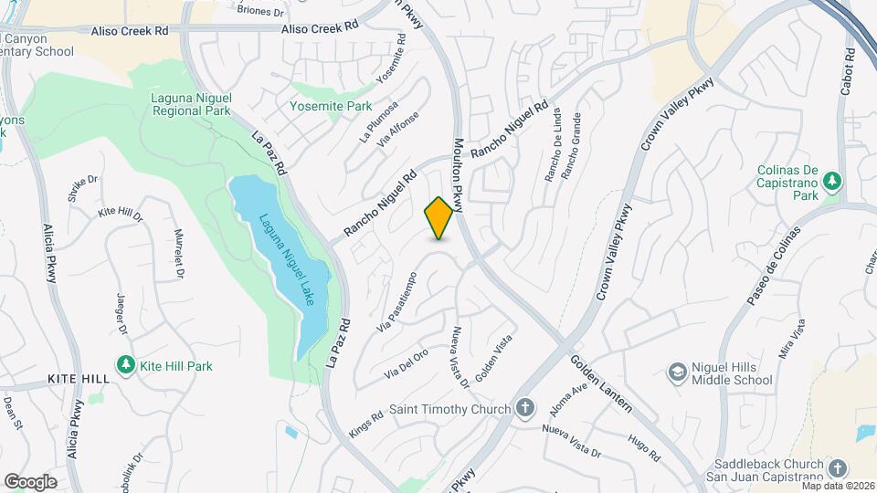 28645 Via Pasatiempo Map and Location Details