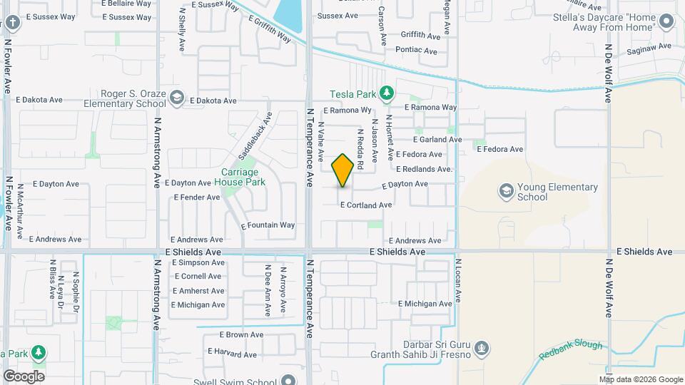 3156 N Applegate Ave Map and Location Details