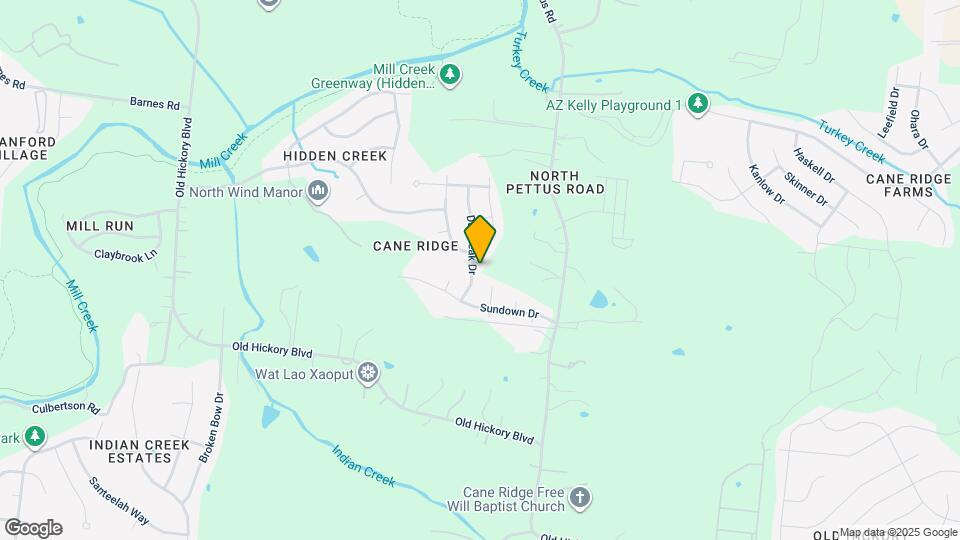 824 Daybreak Dr Map and Location Details