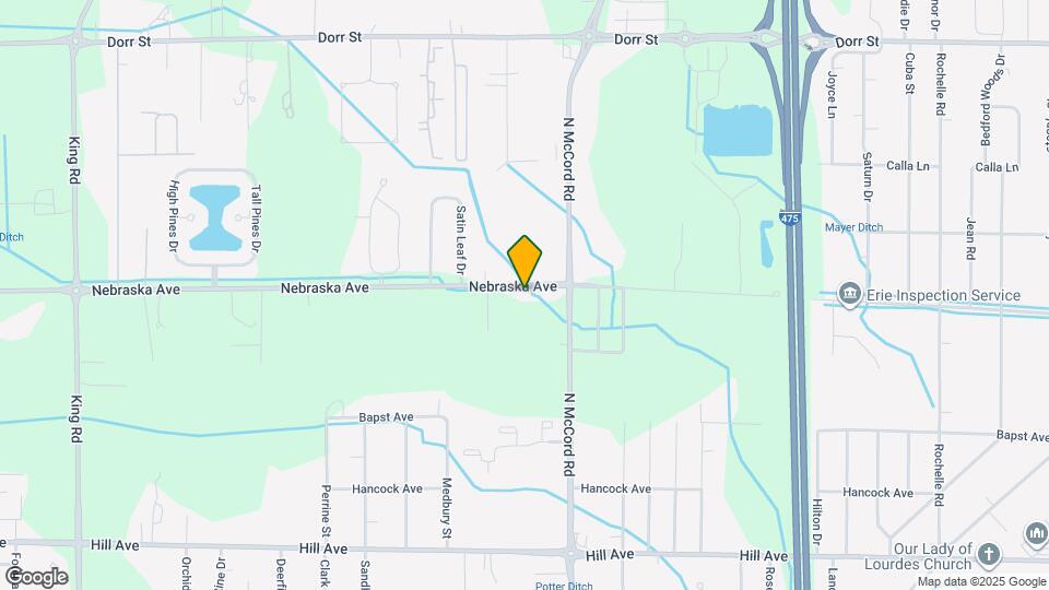 6851 Nebraska Ave Map and Location Details