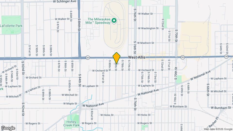 1458 S 79th St, Unit 1458 Mapa y Detalles de la Ubicación