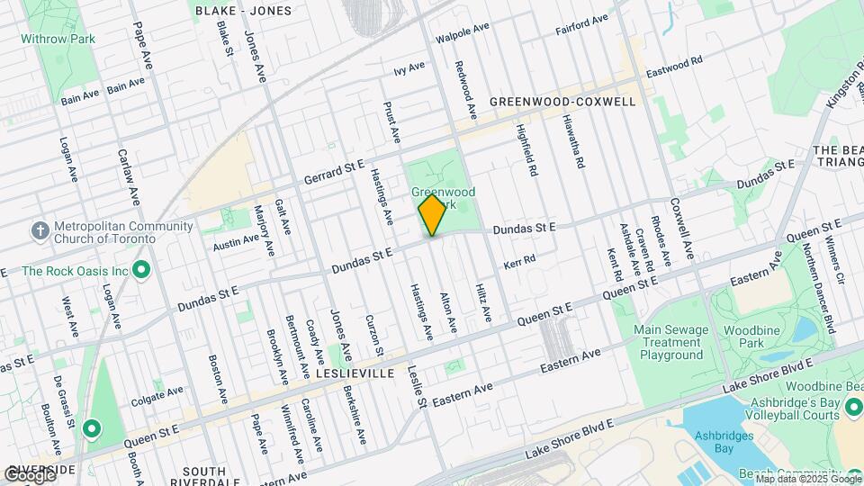 1589 Dundas St E Map and Location Details