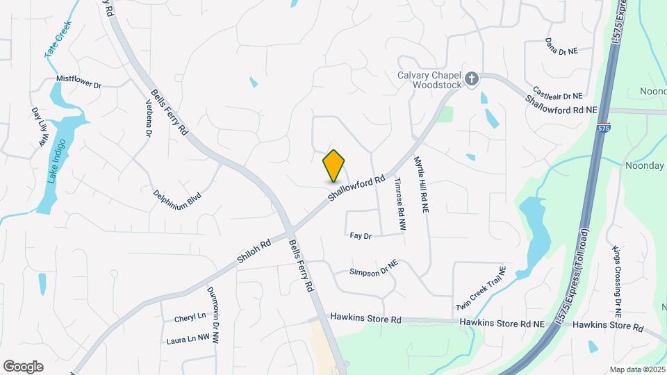 230 Shiloh Hills Dr NW Map and Location Details