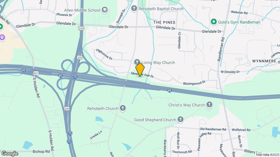 Rehobeth Pointe Apartments Map and Location Details