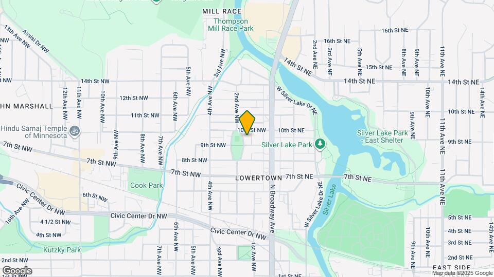 914 2nd Ave NW Map and Location Details