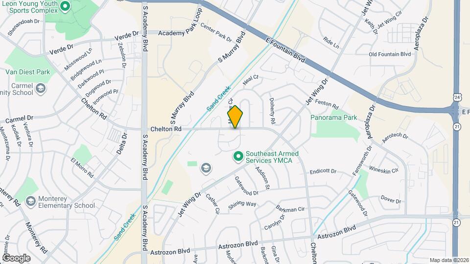 4392 Hawks Lookout Ln Map and Location Details