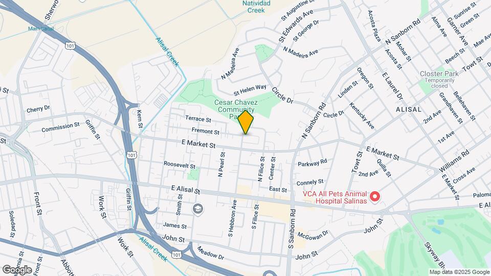 116 N Hebbron Ave Mapa y Detalles de la Ubicación