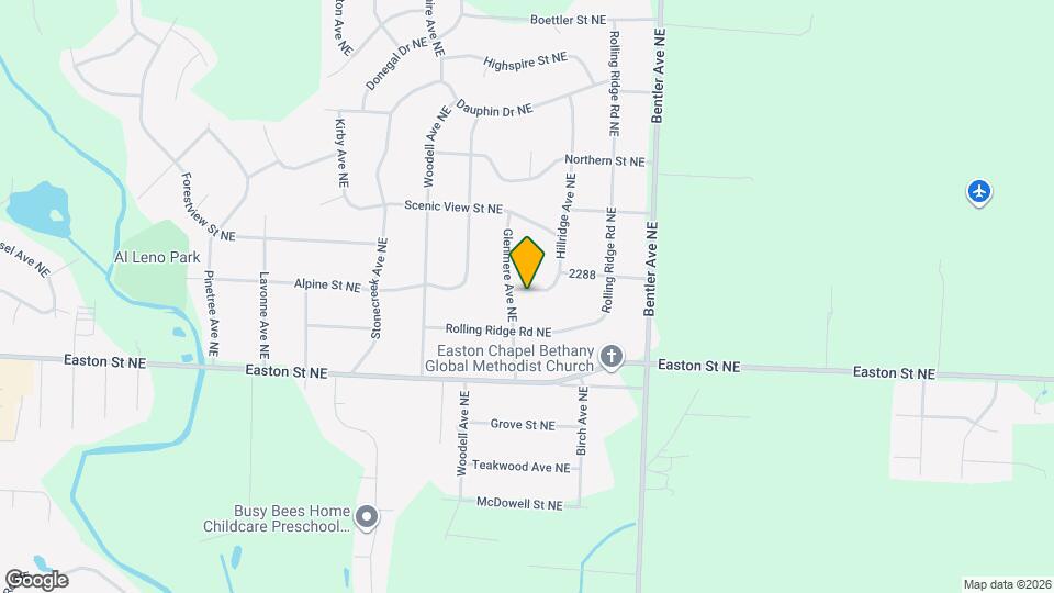 3750 Psolla St NE Map and Location Details