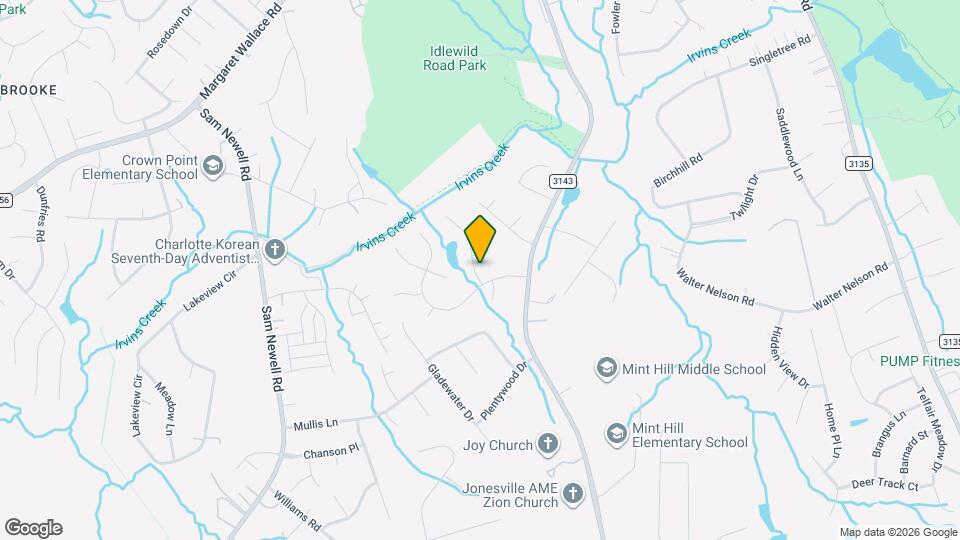 11025 Ballards Pond Ln Mapa y Detalles de la Ubicación