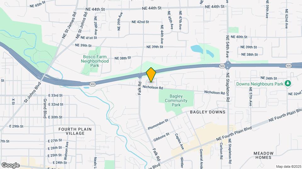3301 NE 42nd Pl Map and Location Details