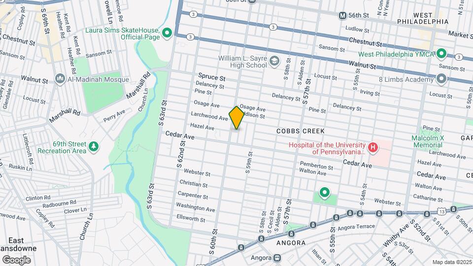 530 S Salford St Map and Location Details