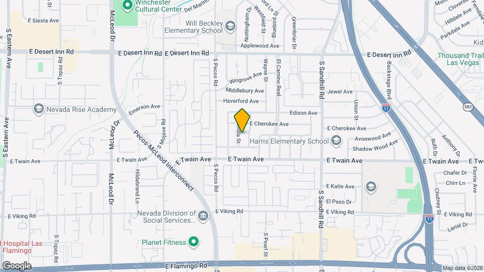 3636 Valencia St Map and Location Details
