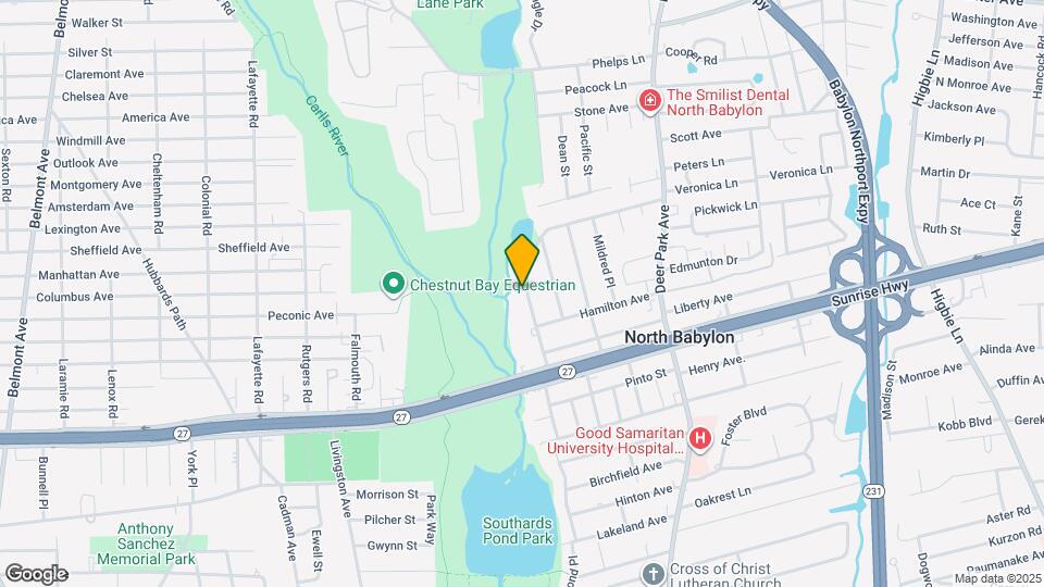 117 Brookside Ave Map and Location Details