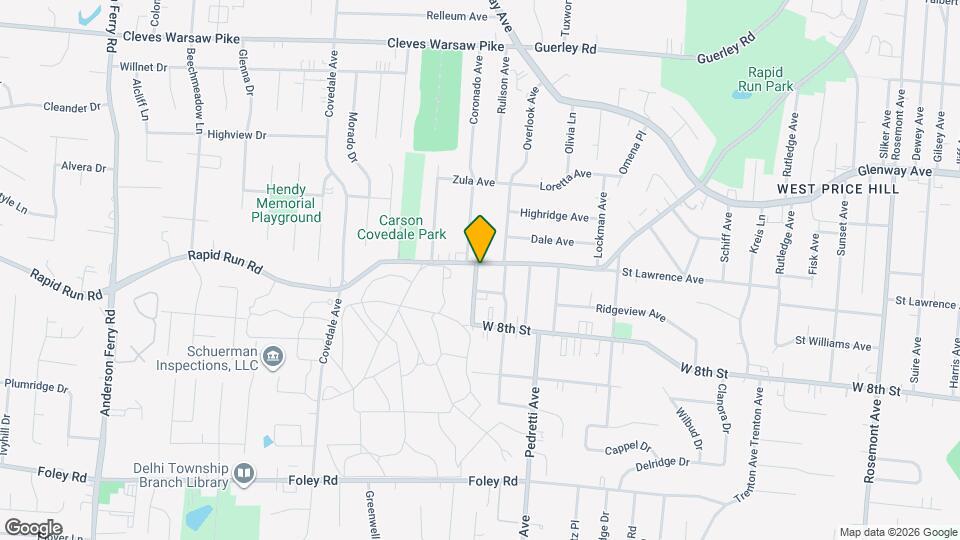 4839 Rapid Run Rd Map and Location Details