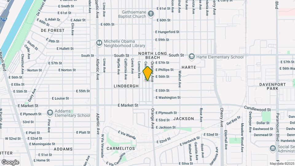 5534 Cerritos Ave Map and Location Details
