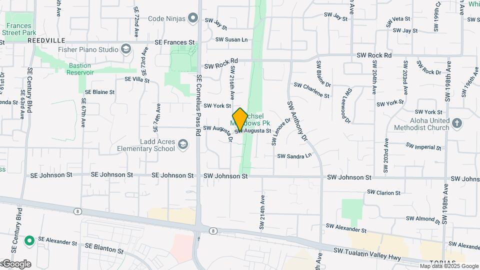 21560 SW Augusta St Map and Location Details