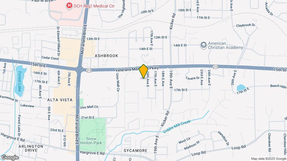 1513 16th E St Mapa y Detalles de la Ubicación