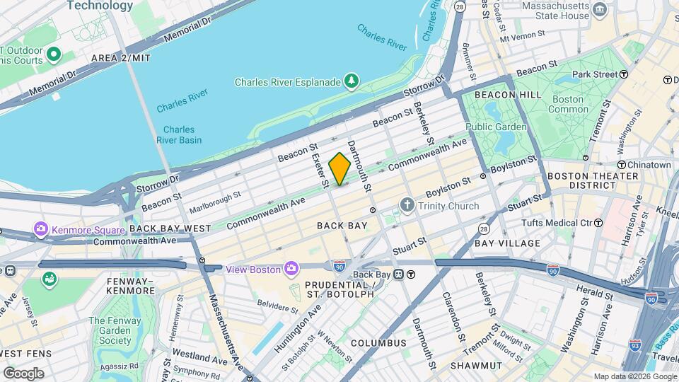 182 Commonwealth Ave, Unit ID1366776P Map and Location Details