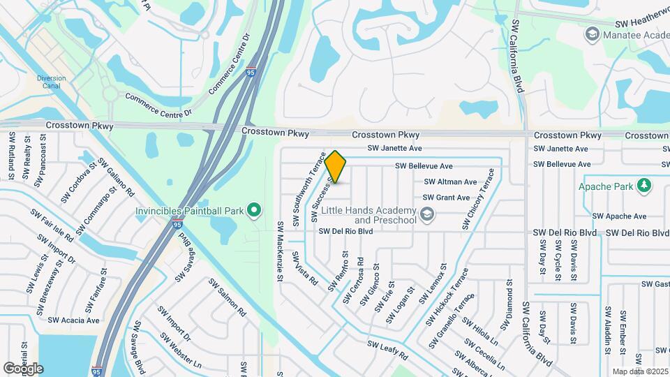 2092 SW Altman Ave Map and Location Details