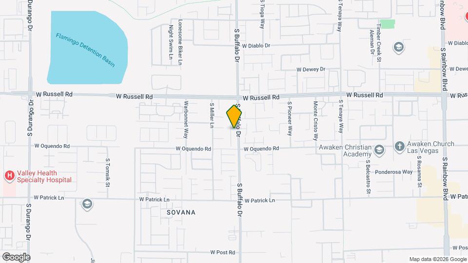 5824 Petronius St Map and Location Details