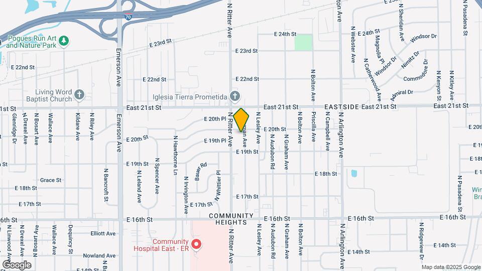1928 N Layman Ave Map and Location Details