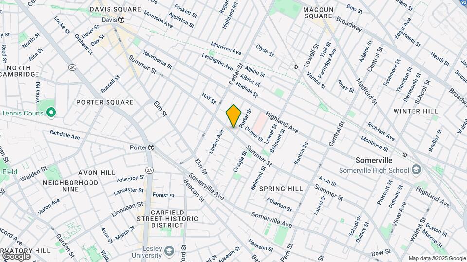 233 Summer St, Unit 2 Map and Location Details