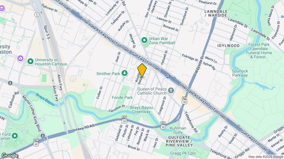 2405 Delafield St Map and Location Details