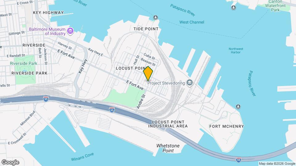 1440 Andre St Mapa y Detalles de la Ubicación