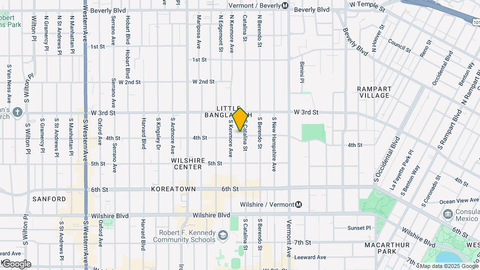 3611 W 4th St Mapa y Detalles de la Ubicación