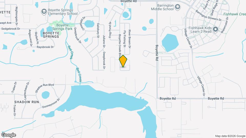 10622 Boyette Creek Blvd Map and Location Details