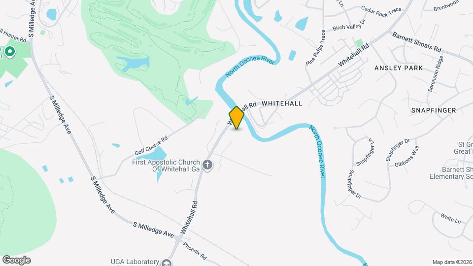 623 Whitehall Rd Map and Location Details