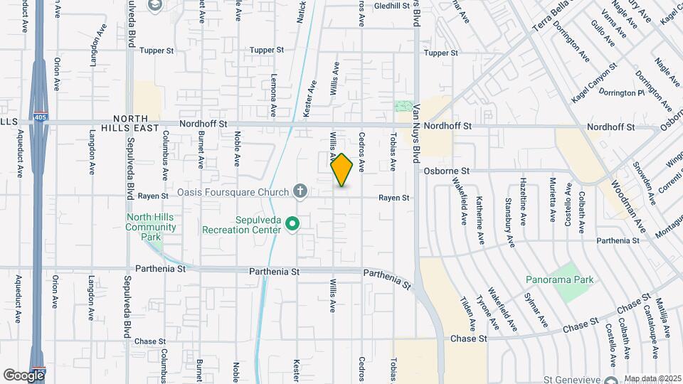 Willis Avenue Apartments Mapa y Detalles de la Ubicación